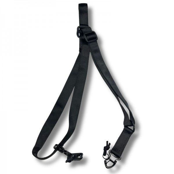 CORREA PORTA ARMAS NEGRA AJUSTABLE