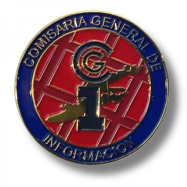MONEDA DE COLECCION POLICIA NACIONAL COMISARIA GENERAL DE INFORMACION