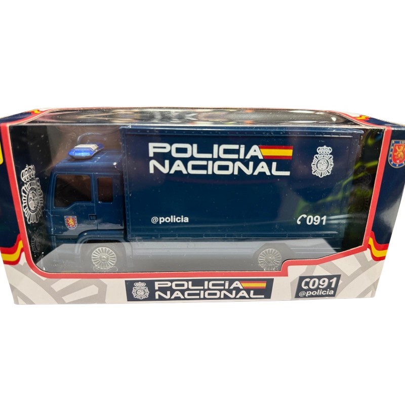 PLAYJOCS GT-8093 Camion Garde civile Voiture métallique Jouet pour enfants et collectionneurs