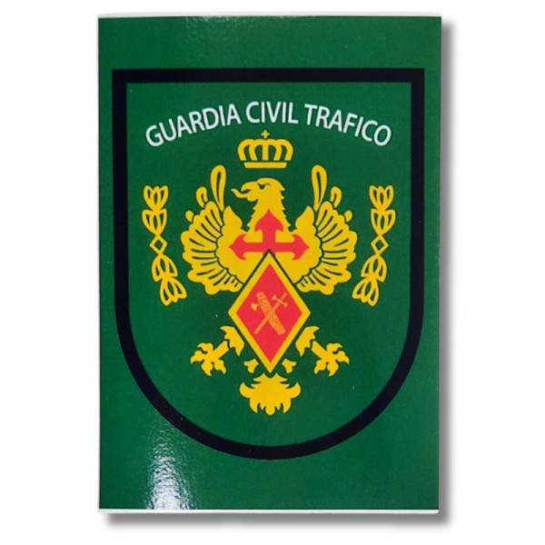PEGATINA GUARDIA CIVIL TRAFICO 10X7 CM