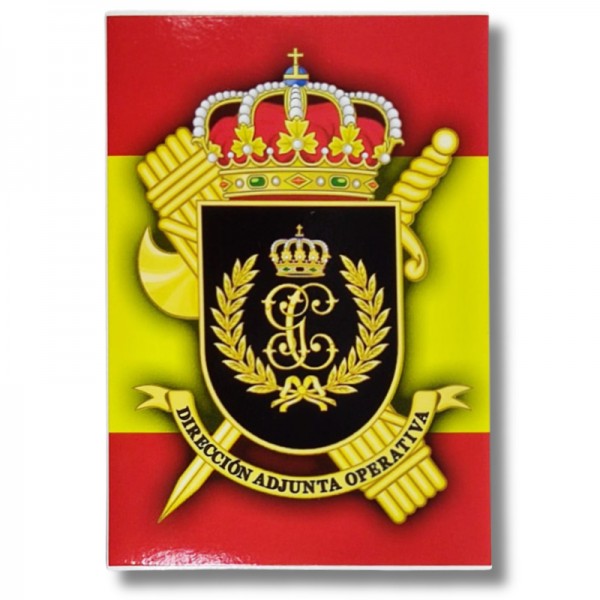 PEGATINA DIRECCION ADJUNTA OPERATIVA (DAO) – GUARDIA CIVIL 10X7 CM