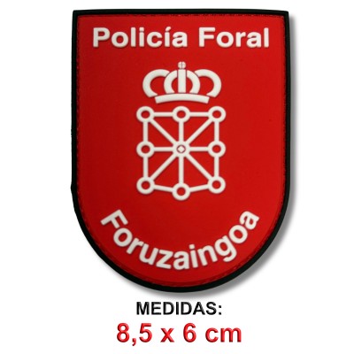 PARCHE GOMA POLICIA FORAL...