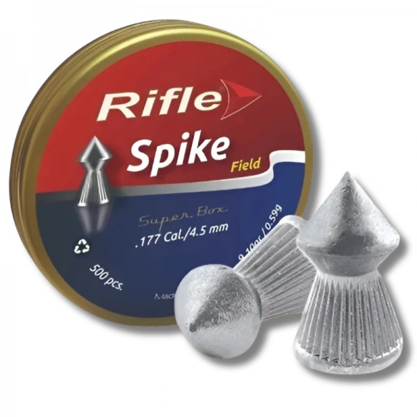 BALINES RIFLE SERIE SPIKE FIELD .177 CAL./4,5 MM (500 UDS)