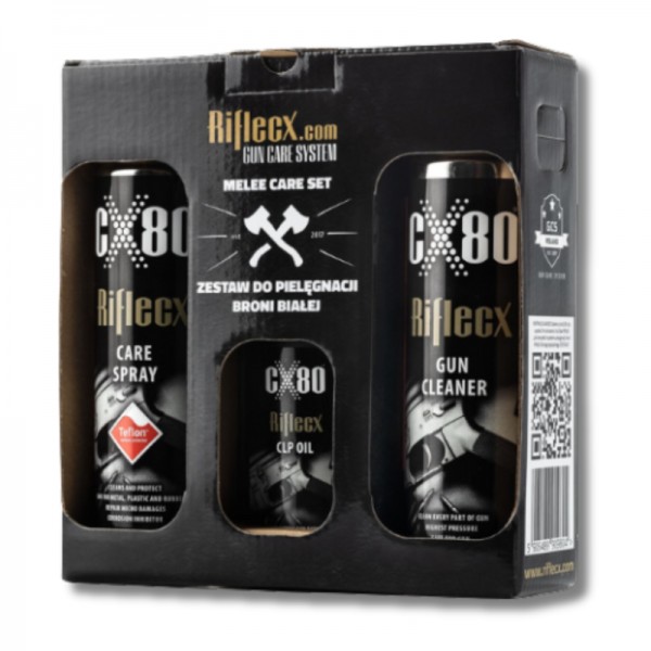 KIT LIMPIADOR PARA CUCHILLOS / ARMAS CX80 RIFLECX