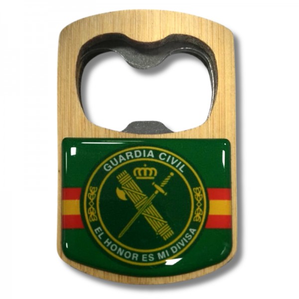 ABREBOTELLAS CON IMAN GUARDIA CIVIL