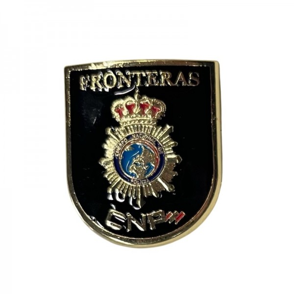 DISTINTIVO METALICO FUNCION ESPECIALIDAD UNIDAD FRONTERAS POLICIA NACIONAL