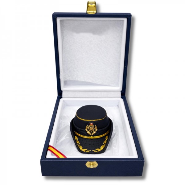ESCULTURA BOMBIN / GORRA FEMENINA DE GALA – ESCALA SUPERIOR POLICIA NACIONAL