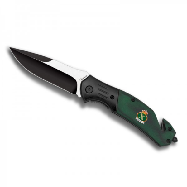 NAVAJA DE SEGURIDAD STAMINA VERDE GUARDIA CIVIL