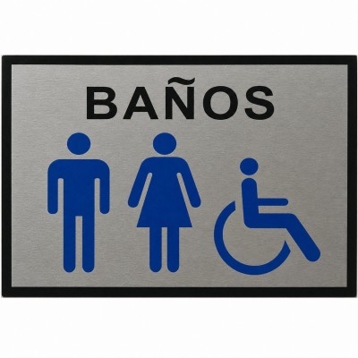 CARTEL METALICO...