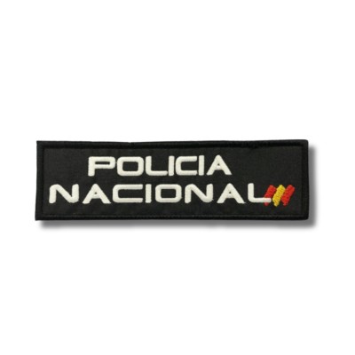 ROTULO BORDADO POLICIA...