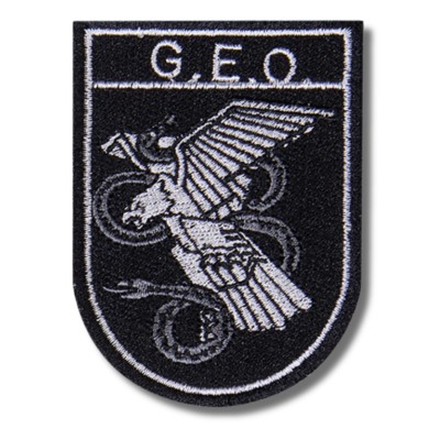 PARCHE BORDADO GEO DE...