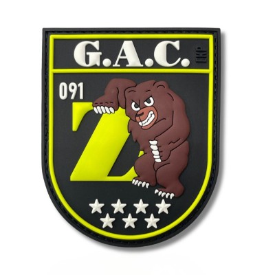PARCHE GOMA POLICIA - GAC 4...