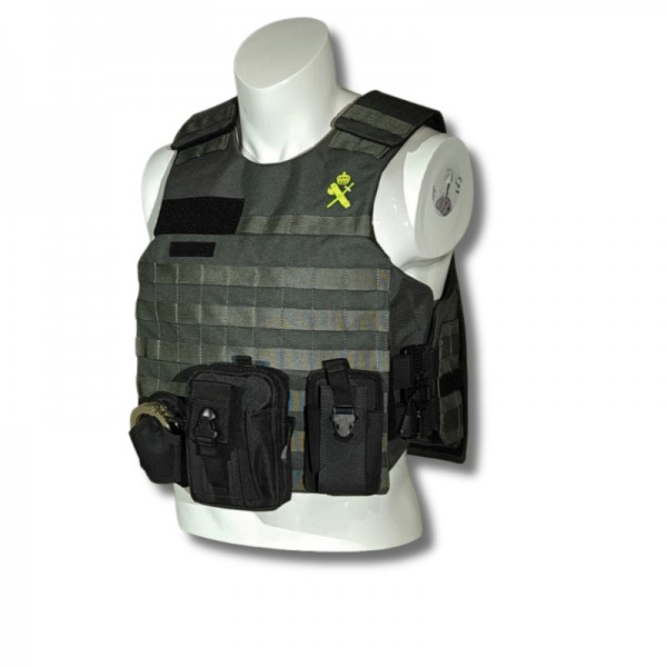PACK FUNDA MOLLE GUARDIA CIVIL PARA CHALECO