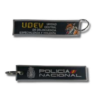 LLAVERO MICRO BORDADO UDEV