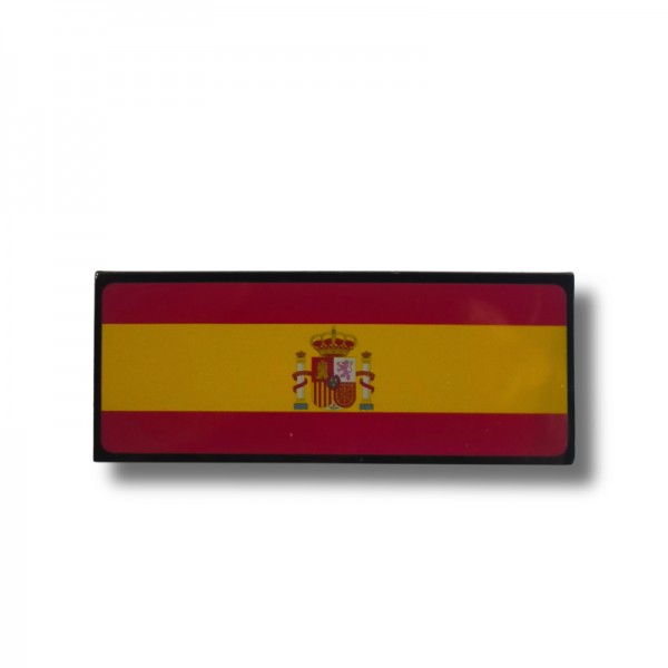IMAN BANDERA ESPAÑA 3,5 cm x 9 cm