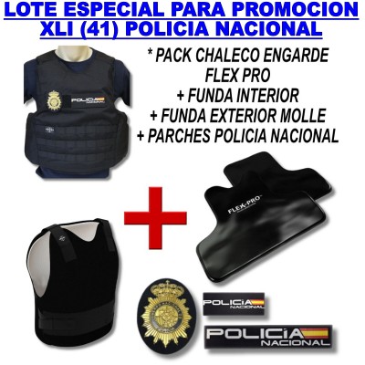 LOTE / PACK CHALECO ENGARDE...