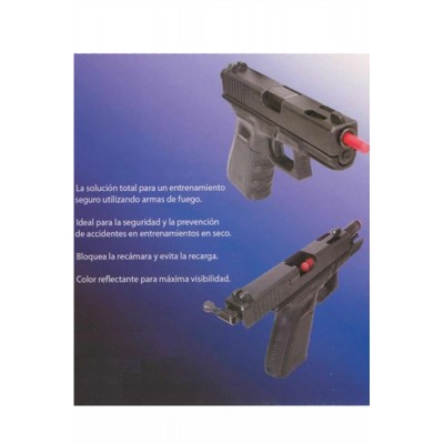 VARILLA DE SEGURIDAD EN COLOR NARANZA 9MM